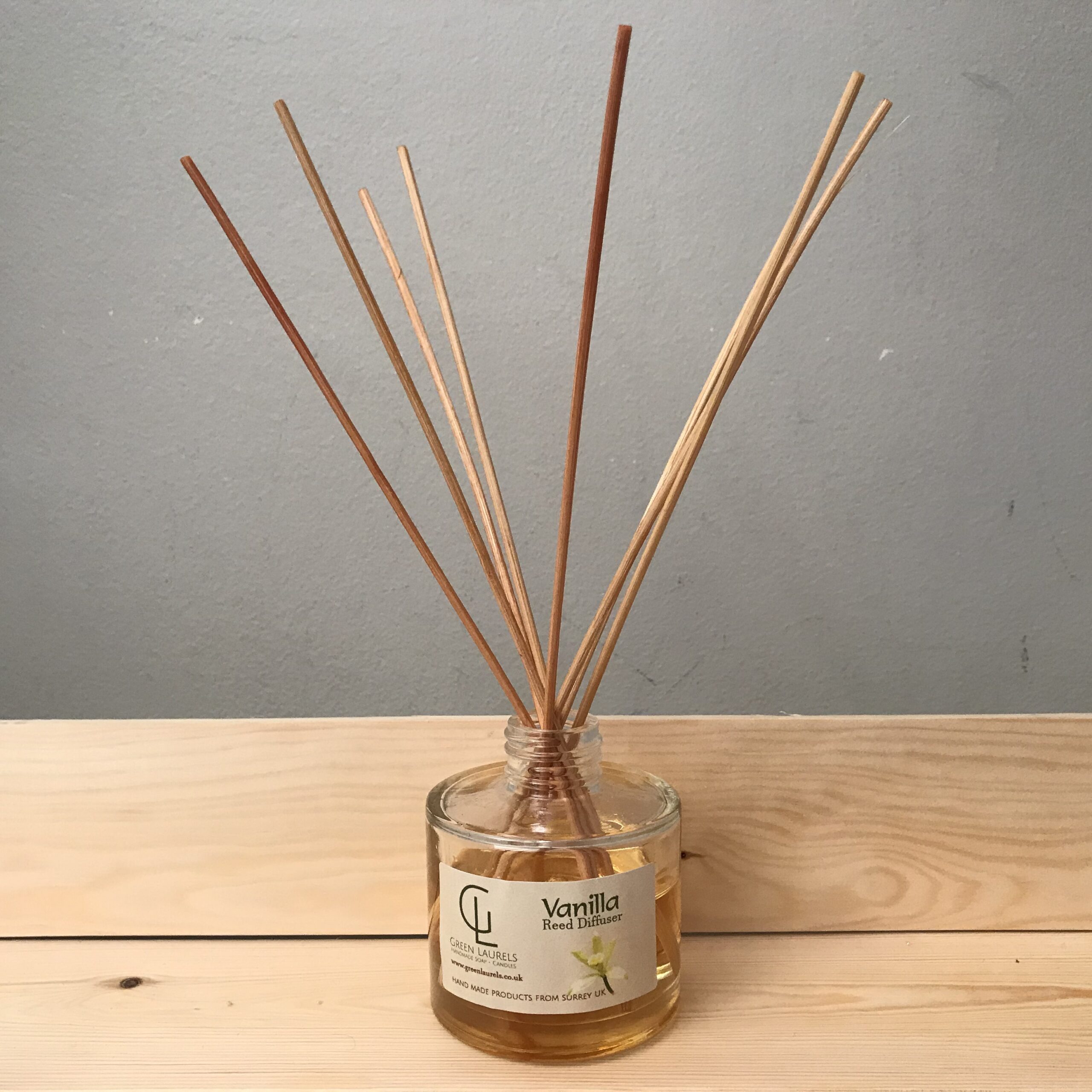 Reed Diffuser Long lasting Oil based Green Laurels