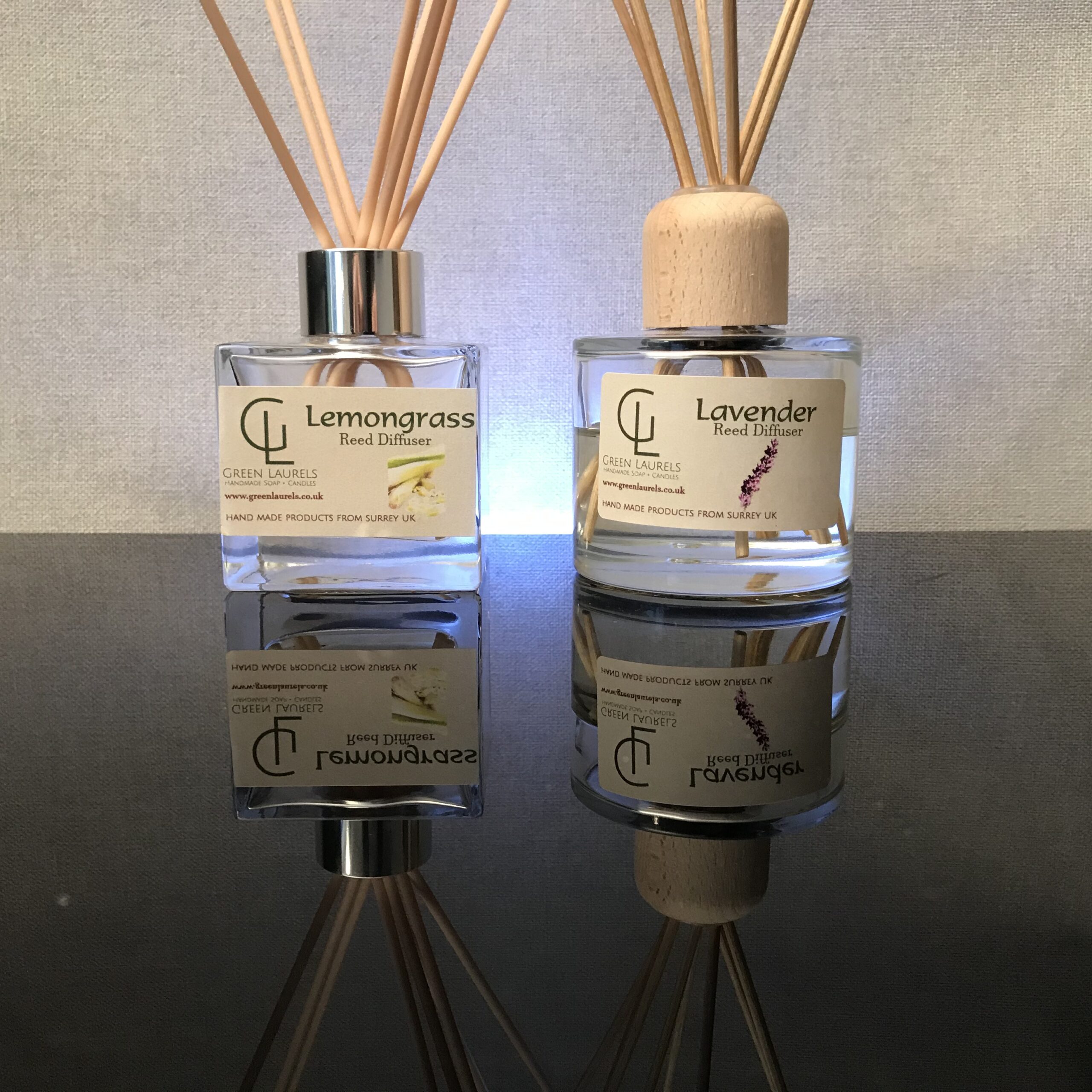 Reed Diffuser Long lasting Oil based Green Laurels