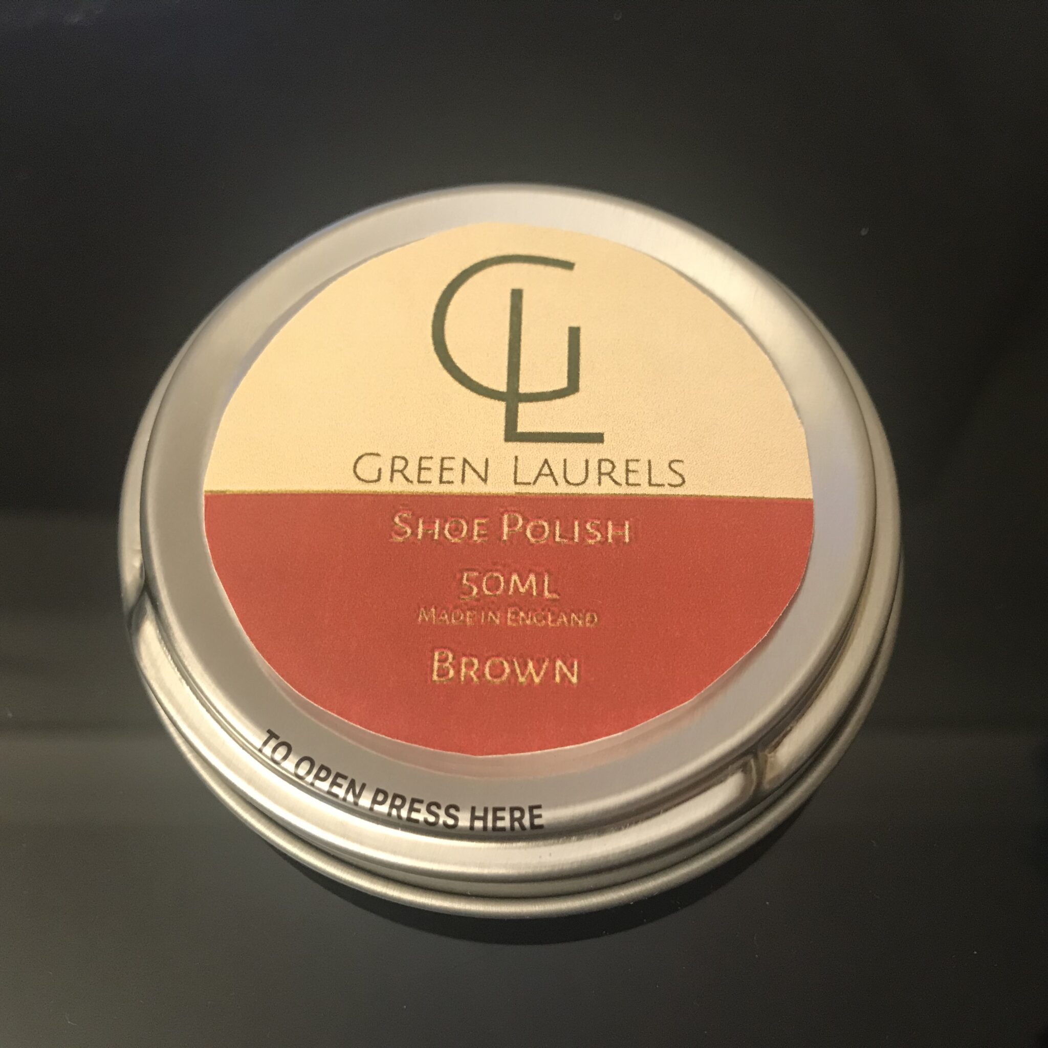 taupe shoe polish