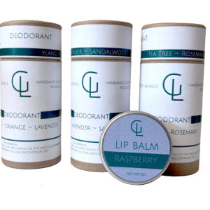 Natural Deodorant Buy 3 + get a FREE lip balm